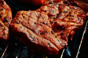 Herbs For A garden barbecue-meats
