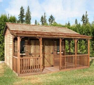 The Best Tiny Houses For Sale On Amazon-cedarshed-farmhouse